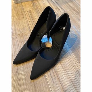 ZARA - ZARA BASIC パンプス オレンジ 39 24.5センチの通販 by レモン