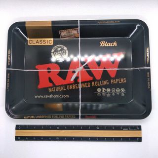 ローリングトレイ RAW BLACK(タバコグッズ)