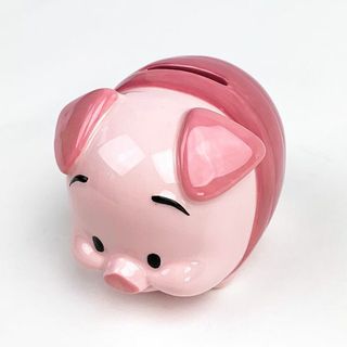 ディズニー(Disney)のDisney ピグレット 貯金箱S ピグレット ディズニー クマのプーさん バンク  ピンク グッズ(置物)