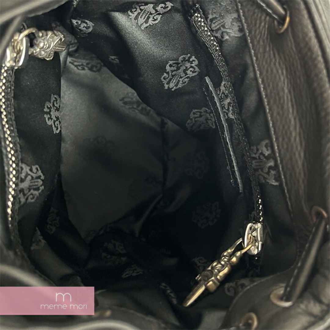 Chrome Hearts(クロムハーツ)のCHROME HEARTS Mini Iggy Back Pack クロムハーツ ミニイギーバッグパック リュック ダガー スエード レザー ブラック 【240229】【中古-A】【me04】 メンズのバッグ(バッグパック/リュック)の商品写真