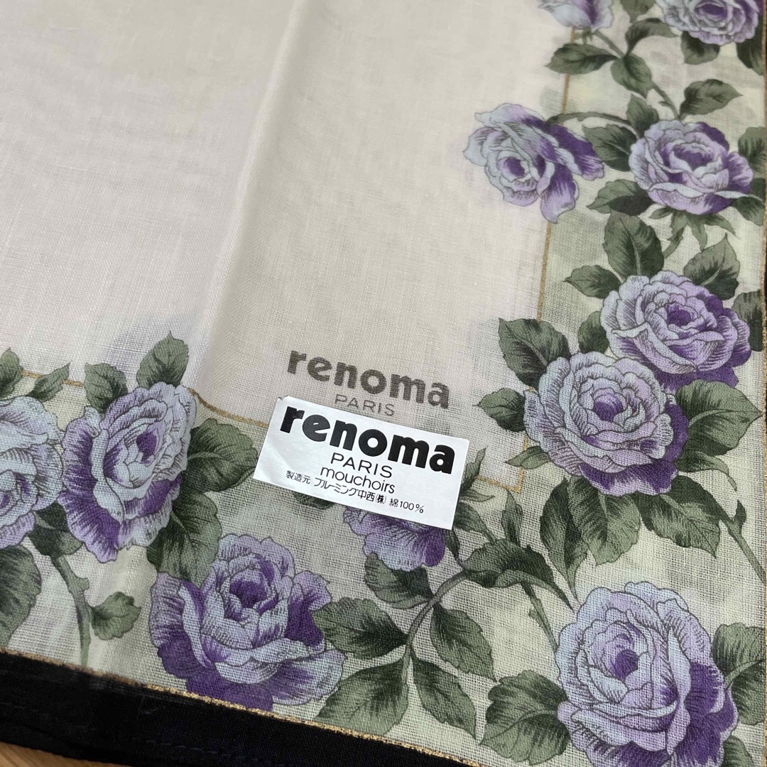 RENOMA(レノマ)の新品未使用　レノマパリス　ハンカチーフ レディースのファッション小物(ハンカチ)の商品写真