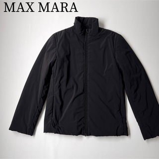 エスマックスマーラ('S Max Mara)の美品　S MAX MARA エスマックスマーラ　ダウンジャケット　ブルゾン(ナイロンジャケット)
