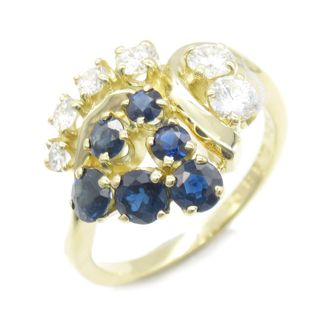 ミキモト(MIKIMOTO)のミキモト サファイア ダイヤ リング リング・指輪(リング(指輪))