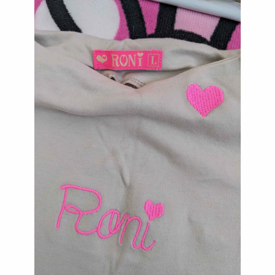 RONI(ロニィ)の232🌸RONI🌸ドロップショルダーTシャツ🌸L キッズ/ベビー/マタニティのキッズ服女の子用(90cm~)(Tシャツ/カットソー)の商品写真