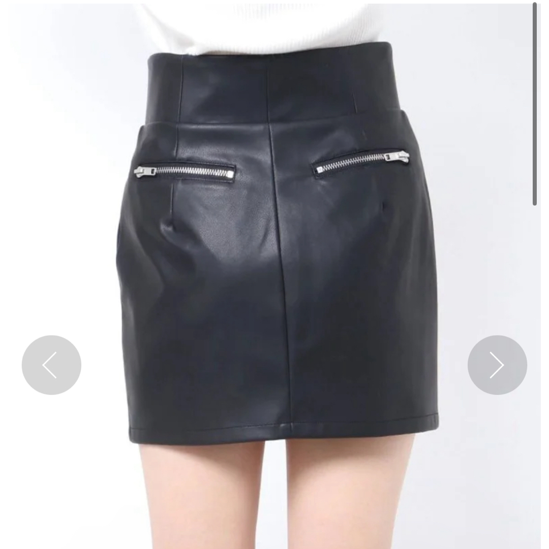 GYDA(ジェイダ)のGYDA レザースカート レディースのスカート(ミニスカート)の商品写真