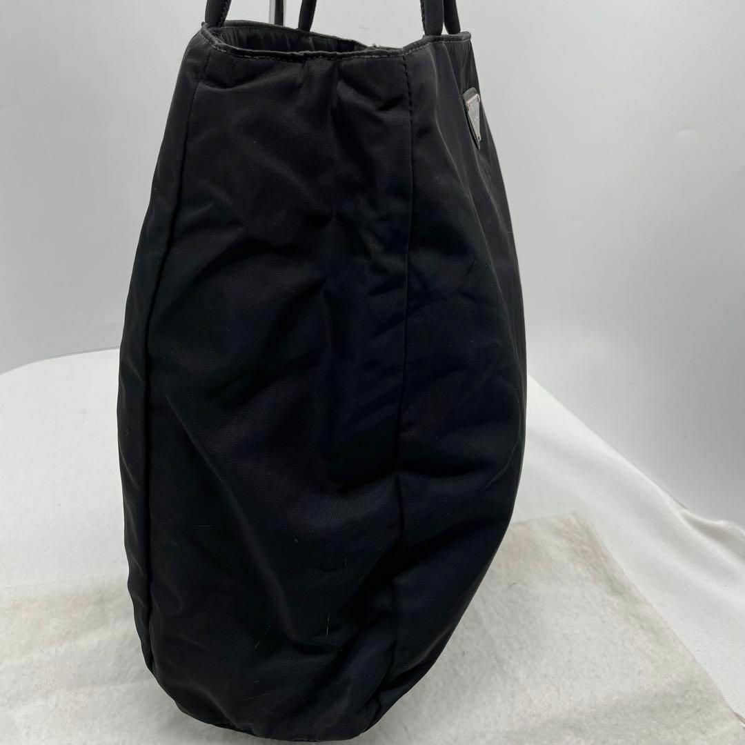PRADA - 52 美品 プラダ ハンドバッグ ナイロン ブラック 三角 PRADA - 52 美品 プラダ ハンドバッグ ナイロン ブラック 三角