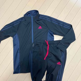 アディダス(adidas)のadidasジャージ上下セットたぶんブラック(ジャージ)