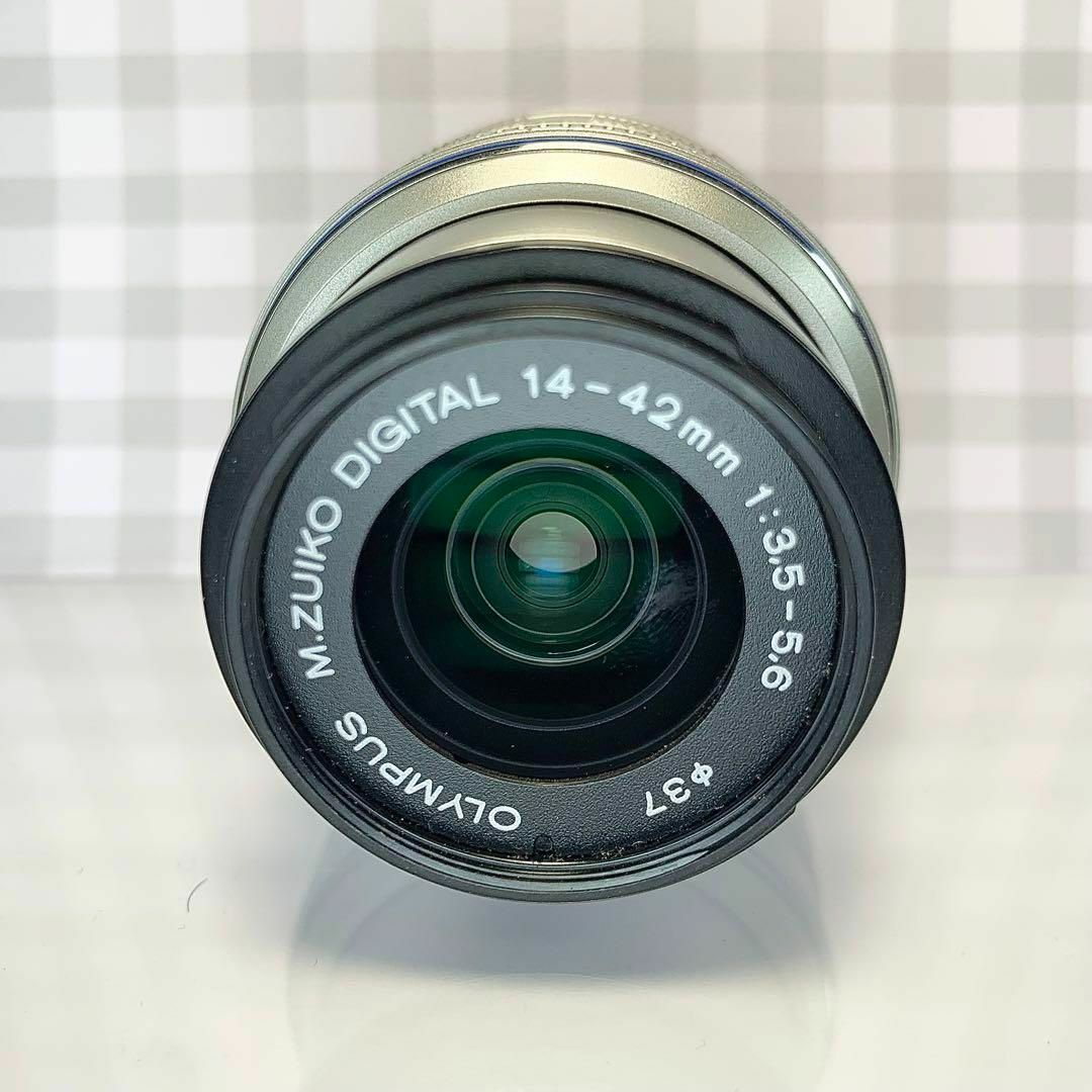 OLYMPUS(オリンパス)のOLYMPUS オリンパス　M.ZUIKO DIGITAL 14-42mm Ⅱ スマホ/家電/カメラのカメラ(ミラーレス一眼)の商品写真