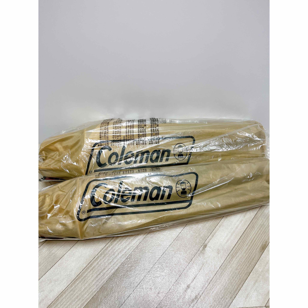 Coleman(コールマン)のコールマン Colemanコンパクトクッションチェア ベージュ収納ケース付き2個 スポーツ/アウトドアのアウトドア(テーブル/チェア)の商品写真