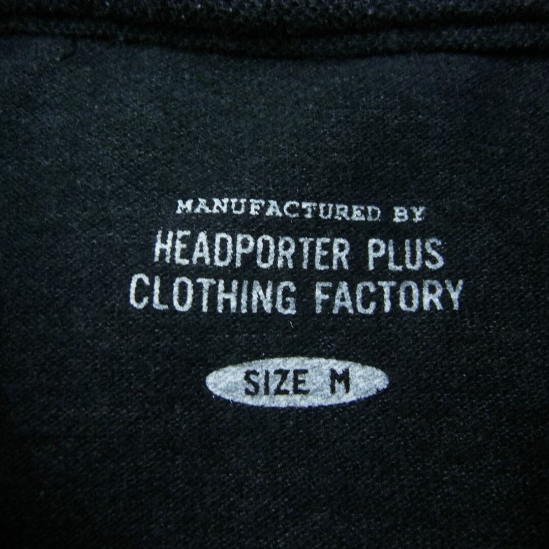 HEADPORTER(ヘッドポーター)のHEAD PORTER ヘッドポーター ロゴワッペン 半袖 ポロシャツ ブラック系 M【中古】 メンズのトップス(ポロシャツ)の商品写真