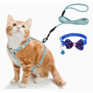 Simpeak 猫 猫用 ハーネス 胴輪 猫具 ねこ ネコ 子猫 散歩 S(猫)