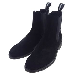 MINEDENIM マインデニム ブーツ MGK-001-99-402 Suede Leather Side Gore Boots スエード レザー サイドゴア ブーツ ブラック系 40【新古品】【未使用】【中古】(ブーツ)