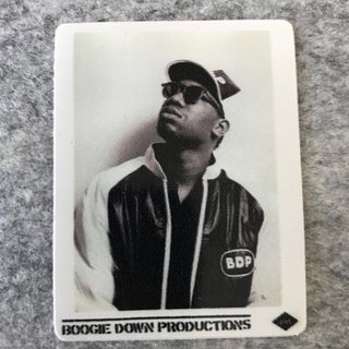 ヒップホップ　ステッカー ブギーダウンプロダクト KRS ONE(ステッカー（シール）)