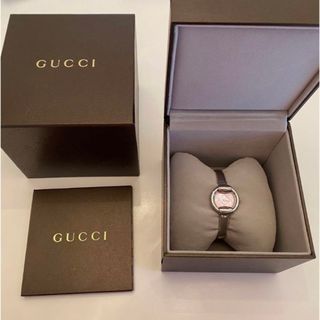 グッチ(Gucci)の未使用♡グッチ 時計 レディース ピンクシェル(腕時計)