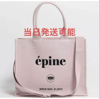 épine book tote bag large pink ピンク(トートバッグ)