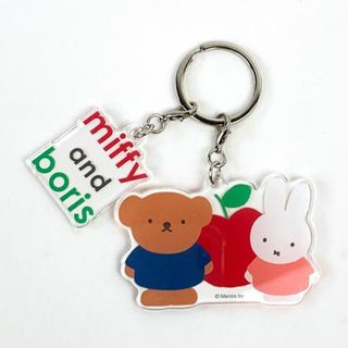 ミッフィー(miffy)のミッフィー miffy アクリルキーホルダー　miffy＆boris(その他)