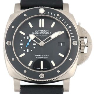 パネライ(PANERAI)のパネライ ルミノールサブマーシブル1950アマグネティック3DAYSチタニオ PAM01389 TI 自動巻(腕時計(アナログ))