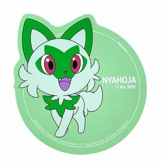 ポケモン(ポケモン)のポケットモンスター マウスパッド ニャオハ ポケモン(日用品/生活雑貨)