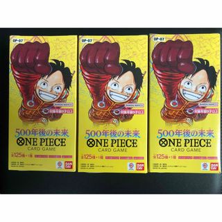 ワンピース(ONE PIECE)の500年後の未来 3BOX テープ付(Box/デッキ/パック)