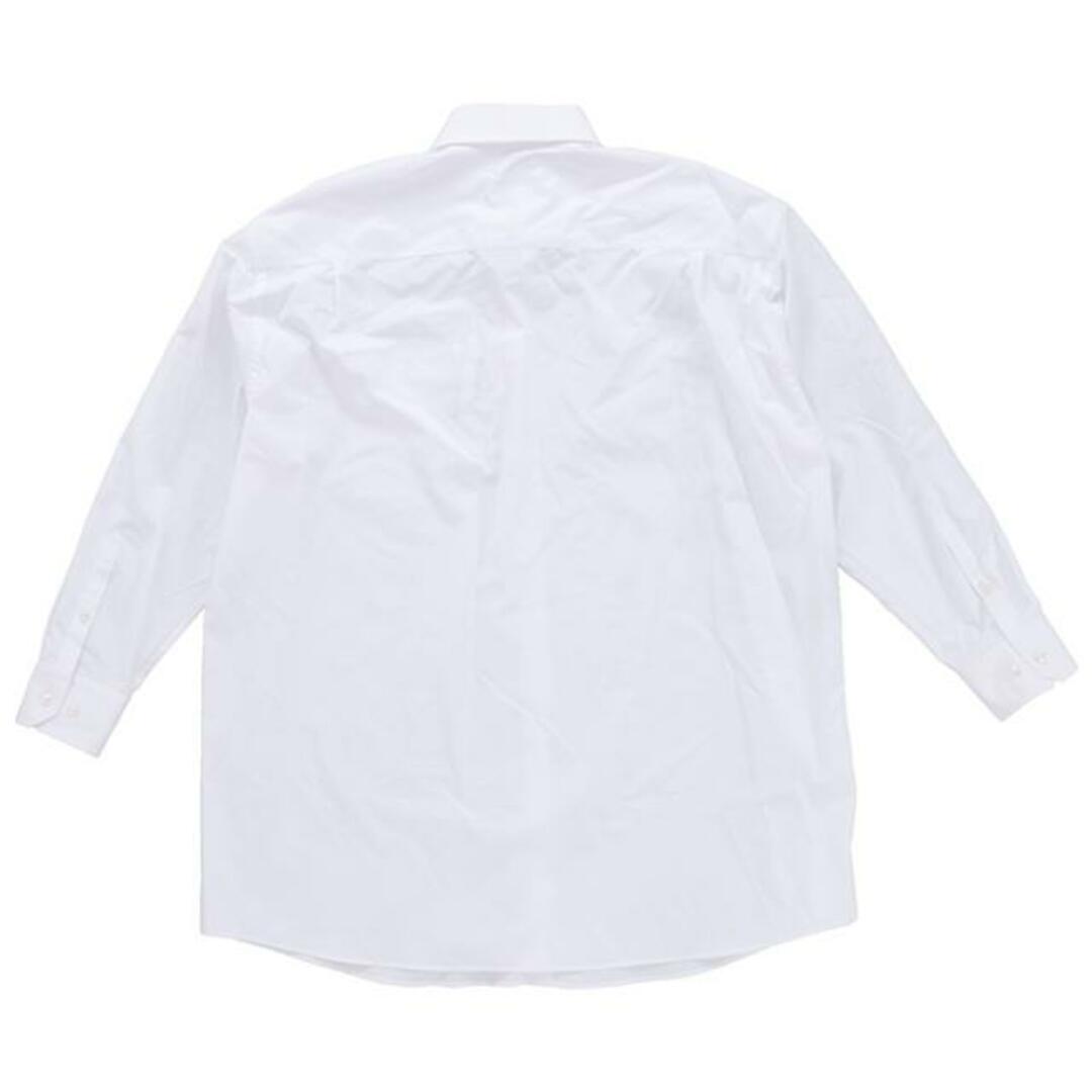 Maison Martin Margiela(マルタンマルジェラ)の【アウトレット】Maison Margiela メゾン マルジェラ Camicia S51DL0352 S43001 100 ドレープボタンダウンシャツ NKN  ホワイト 40 レディースのトップス(シャツ/ブラウス(長袖/七分))の商品写真