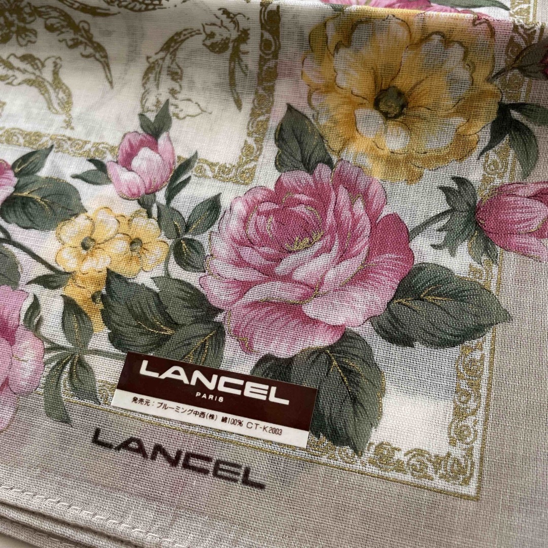 LANCEL(ランセル)の新品未使用　ランセル　ハンカチーフ レディースのファッション小物(ハンカチ)の商品写真