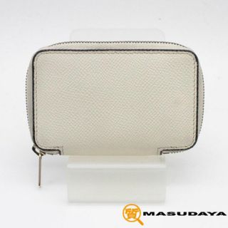 ヴァレクストラ(Valextra)のヴァレクストラ ラウンドジップミニウォレット【美品】(折り財布)