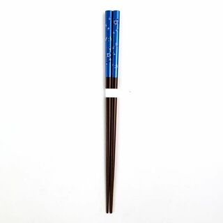スヌーピー(SNOOPY)のスヌーピー PEANUTS 若狭塗箸 SAKURA ブルー  マリモクラフト(弁当用品)