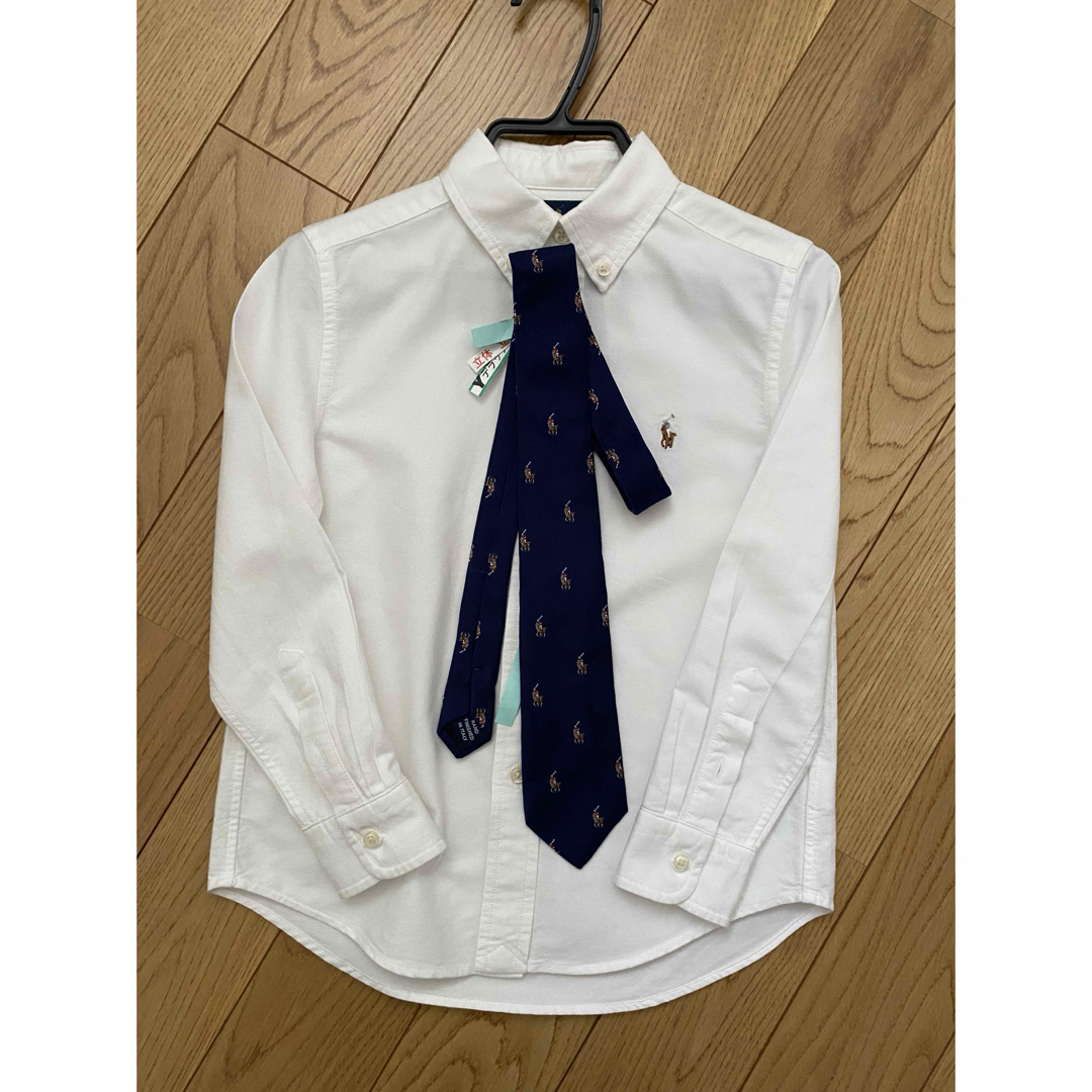 POLO RALPH LAUREN(ポロラルフローレン)の120 男の子 フォーマル4点セット ラルフローレン　 キッズ/ベビー/マタニティのキッズ服男の子用(90cm~)(ドレス/フォーマル)の商品写真