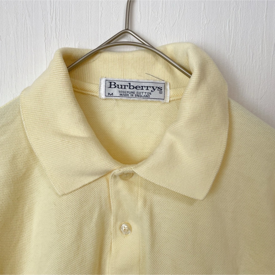 BURBERRY(バーバリー)の289★90's BURBERRY's オールドバーバリーズ 英国製 月桂樹 メンズのトップス(ポロシャツ)の商品写真