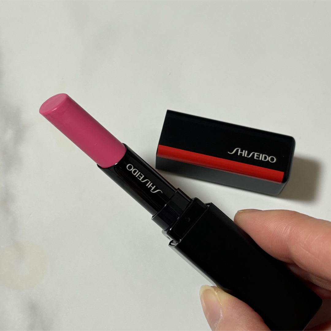 SHISEIDO (資生堂)(シセイドウ)の資生堂　カラージェルバーム113 sakura コスメ/美容のスキンケア/基礎化粧品(リップケア/リップクリーム)の商品写真