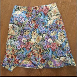 ザラ(ZARA)の♡本日限定お値下♡ セレクトショップ購入 花柄 ゴブラン織 スカート♡(ミニスカート)