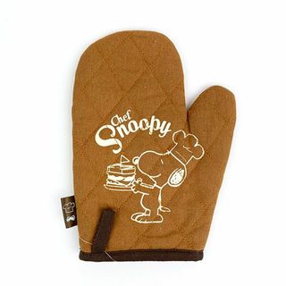 スヌーピー(SNOOPY)のスヌーピー シェフ キッチンミトン オレンジ 鍋掴み ランチ(収納/キッチン雑貨)