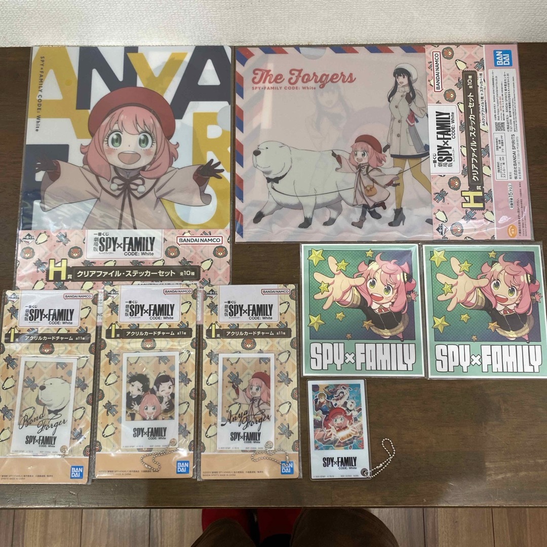 BANDAI(バンダイ)のSPY×FAMILY 1番くじ&映画の付録 エンタメ/ホビーのおもちゃ/ぬいぐるみ(キャラクターグッズ)の商品写真