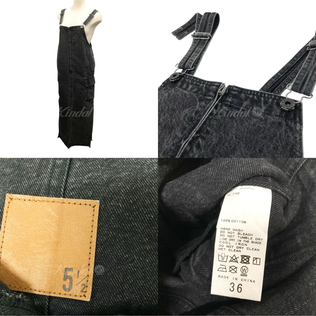 Spick & Span(スピックアンドスパン)のSpick&Span 51/2 ジャンパースカート36　CARGO-LINE  レディースのワンピース(ロングワンピース/マキシワンピース)の商品写真