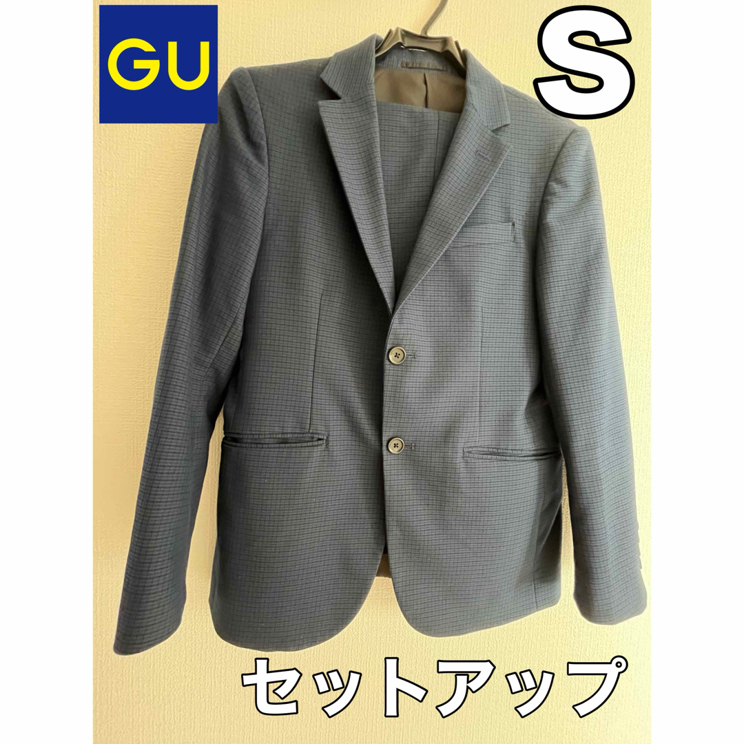 GU(ジーユー)のGU テーラードジャケット テーパードトラウザー メンズのスーツ(セットアップ)の商品写真