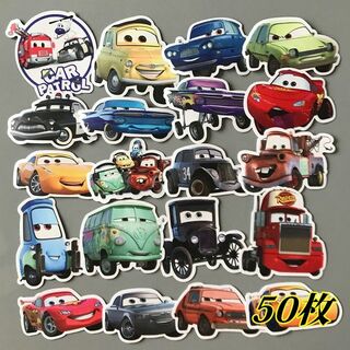 新品 カーズ cars ステッカーシール クロスロード 50枚(キャラクターグッズ)
