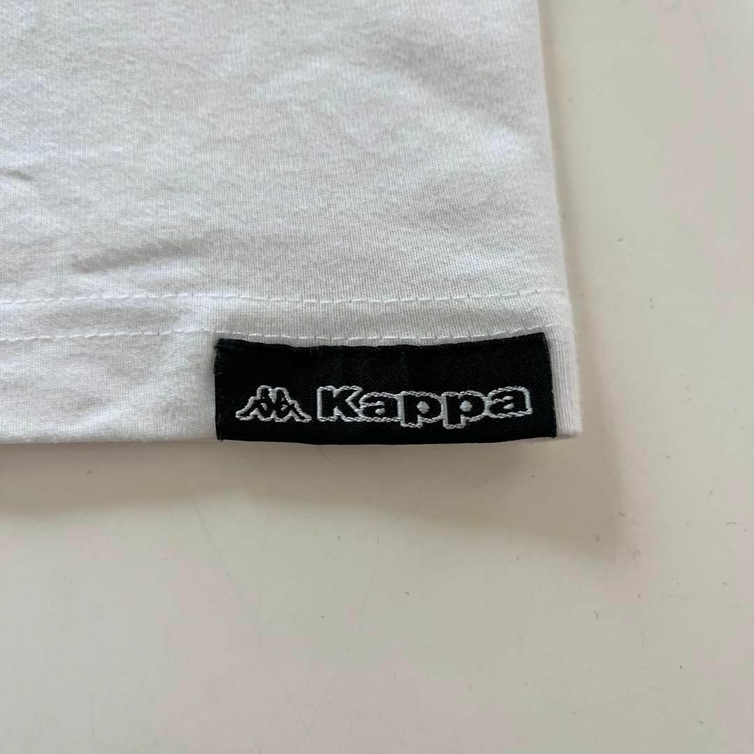 Kappa(カッパ)のKAPPA カッパ 長袖Tシャツ アームロゴ コットン100％ ホワイト M メンズのトップス(スウェット)の商品写真