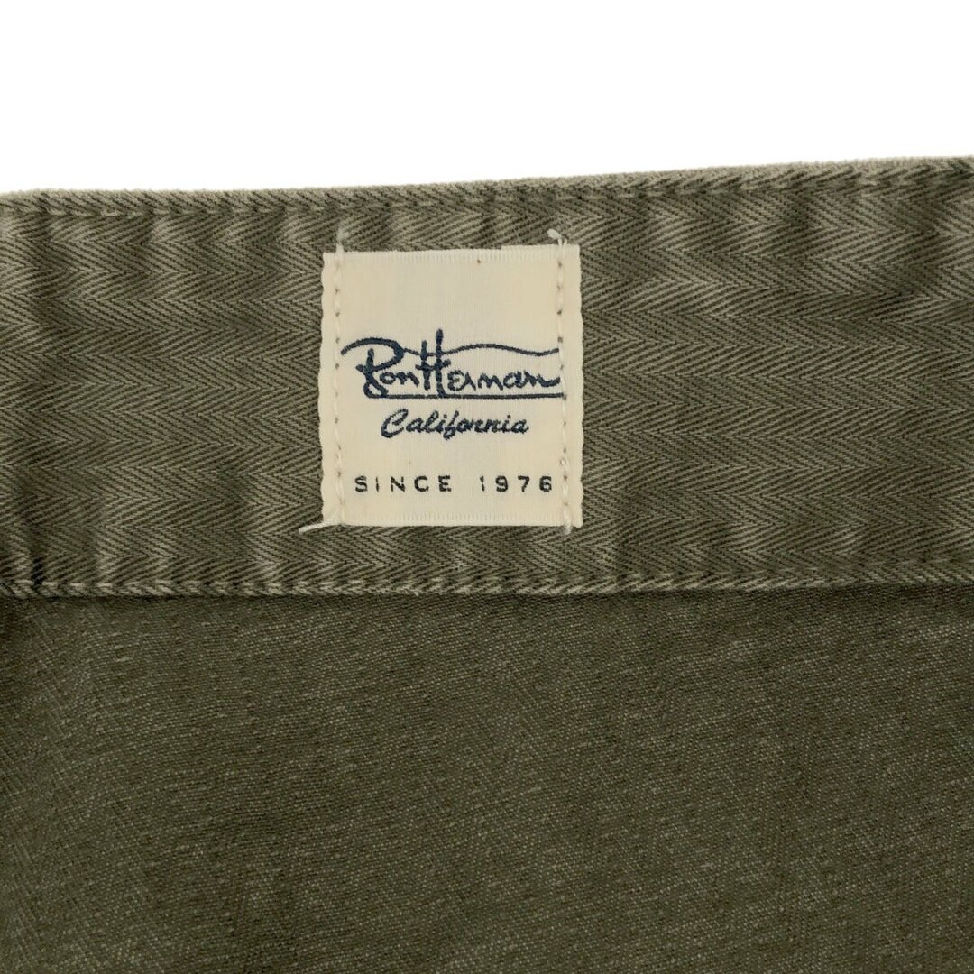 Ron Herman(ロンハーマン)のRon Herman ロンハーマン 22AW Painter Pants 製品染めペインターパンツ カーキ XL 3620600030 メンズのパンツ(ワークパンツ/カーゴパンツ)の商品写真