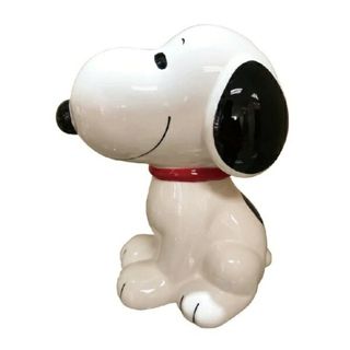 スヌーピー(SNOOPY)のピーナッツ スヌーピー 貯金箱 お座りバンク 小 グッズ  (MCOR)(MCD)(置物)