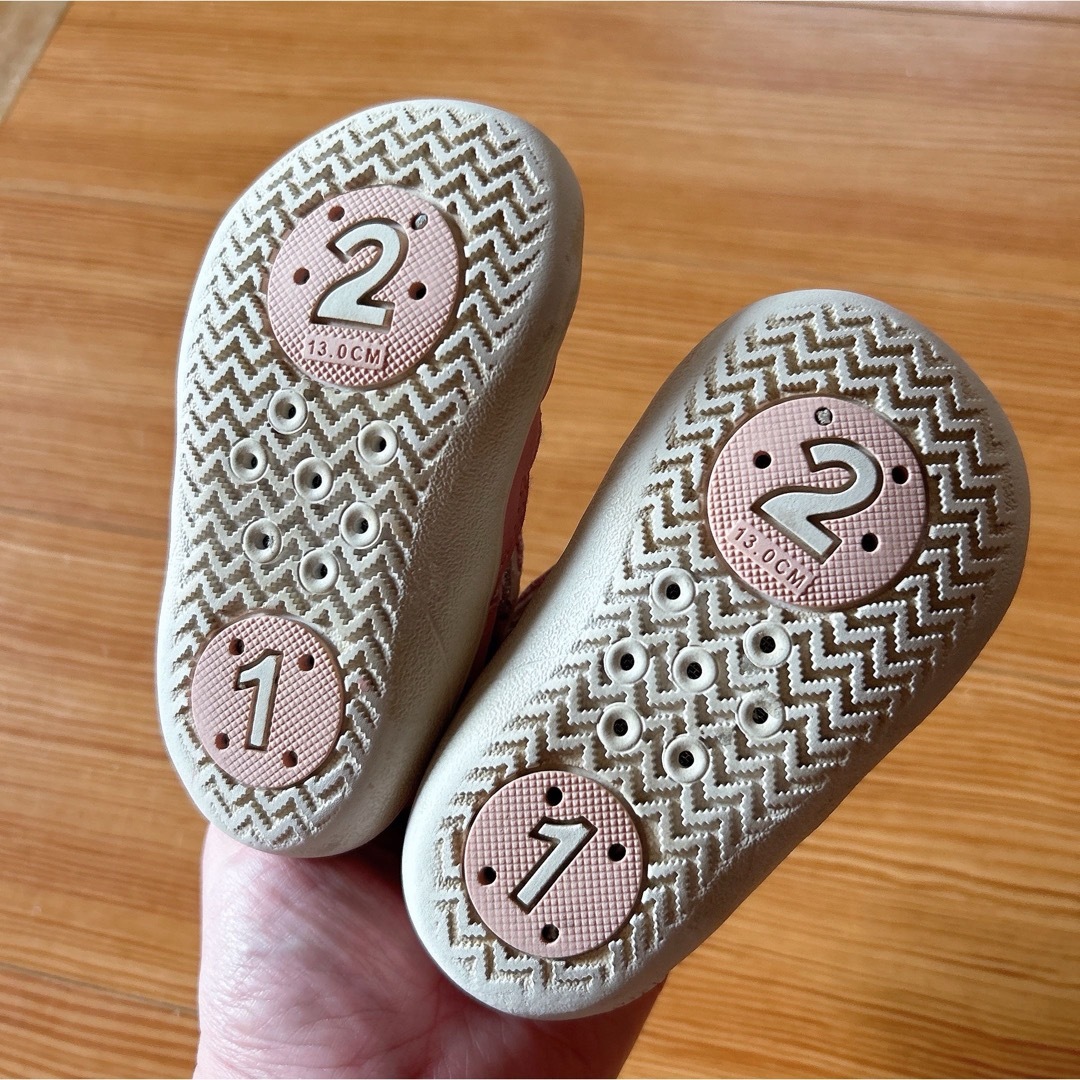 IFME(イフミー)のIFME イフミー ピンク ベビー サンダル 13.0 キッズ/ベビー/マタニティのベビー靴/シューズ(~14cm)(サンダル)の商品写真