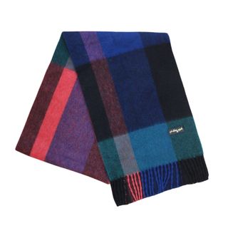 100% Kashmir wool Muffler カシミヤ カラフルマフラー(マフラー)