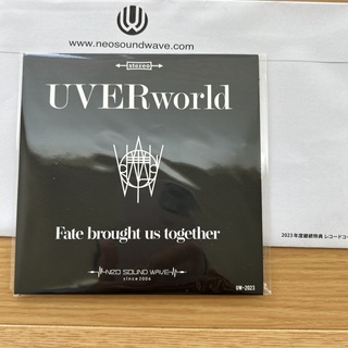 ウーバーワールド(UVERworld)のUVERworld 公式FC2023年度継続特典　レコードコースター(ミュージシャン)