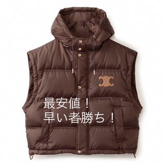 MONCLER - モンクレール ダウンドッキング革ライダースベストの通販 by MONCLER - モンクレール ダウンドッキング革ライダースベストの通販 by