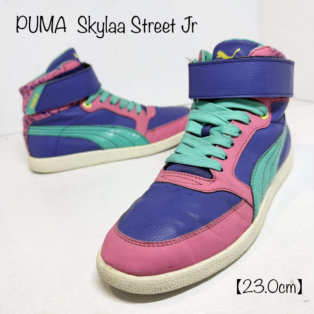 PUMA(プーマ)のPUMA/プーマ★Skylaa〜/スカイラストリート★パープルピンクミント★23 レディースの靴/シューズ(スニーカー)の商品写真