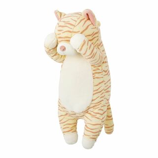 【色: トラネコ】りぶはあと 抱き枕 くびねっこ トラネコ 猫 ぬいぐるみ 87(枕)