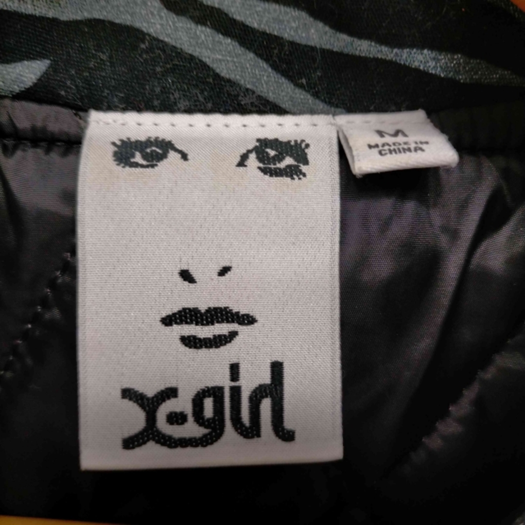 X-girl(エックスガール)のX-girl(エックスガール) PADDED SHIRT JACKET アウター レディースのジャケット/アウター(その他)の商品写真