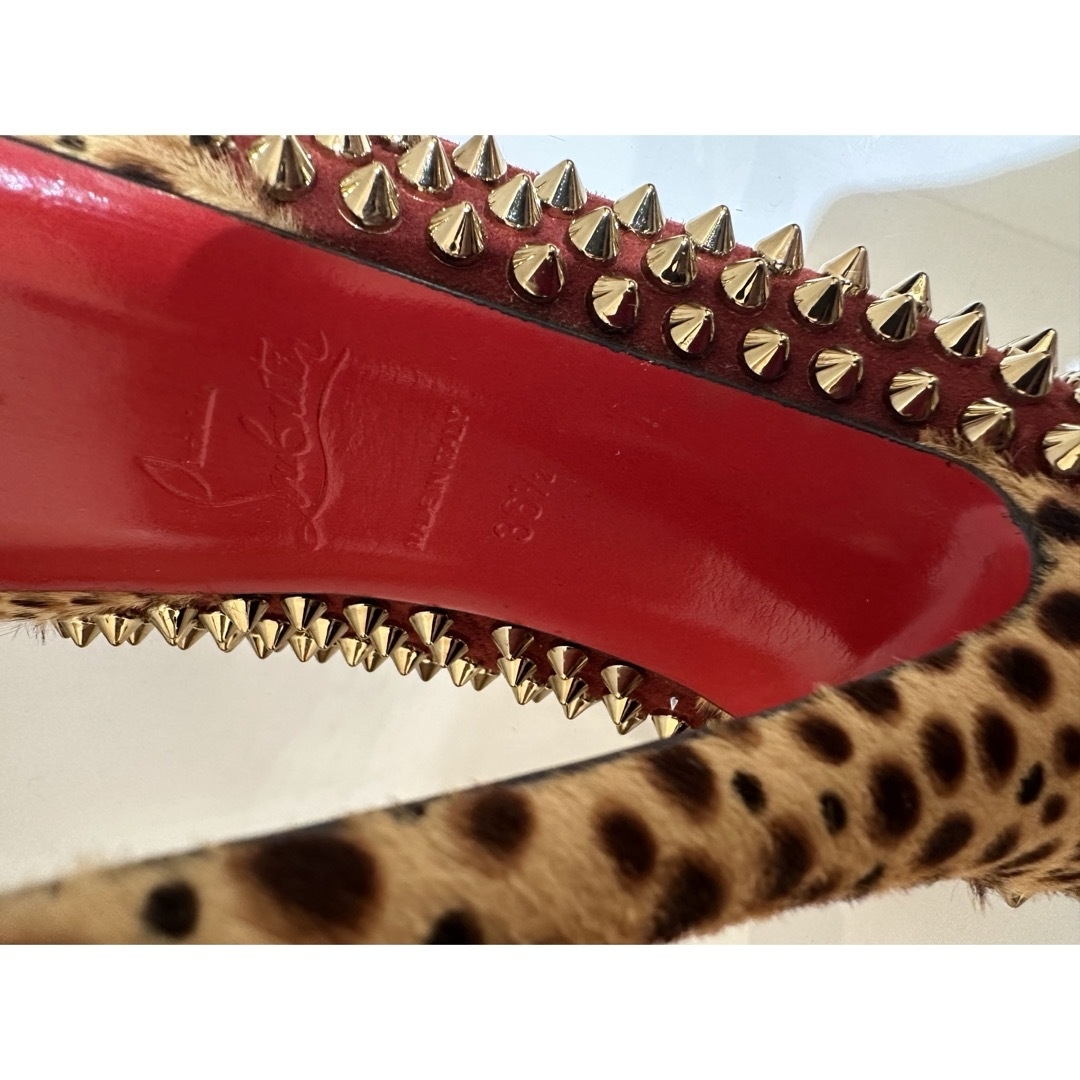 Christian Louboutin(クリスチャンルブタン)のクリスチャンルブタン  スパイクパンプス　140mm 36 1/2 レディースの靴/シューズ(ハイヒール/パンプス)の商品写真