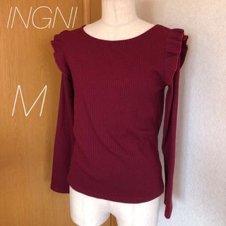 イング(INGNI)の【超美品】INGNI  Tシャツ　バックリボン(シャツ/ブラウス(長袖/七分))