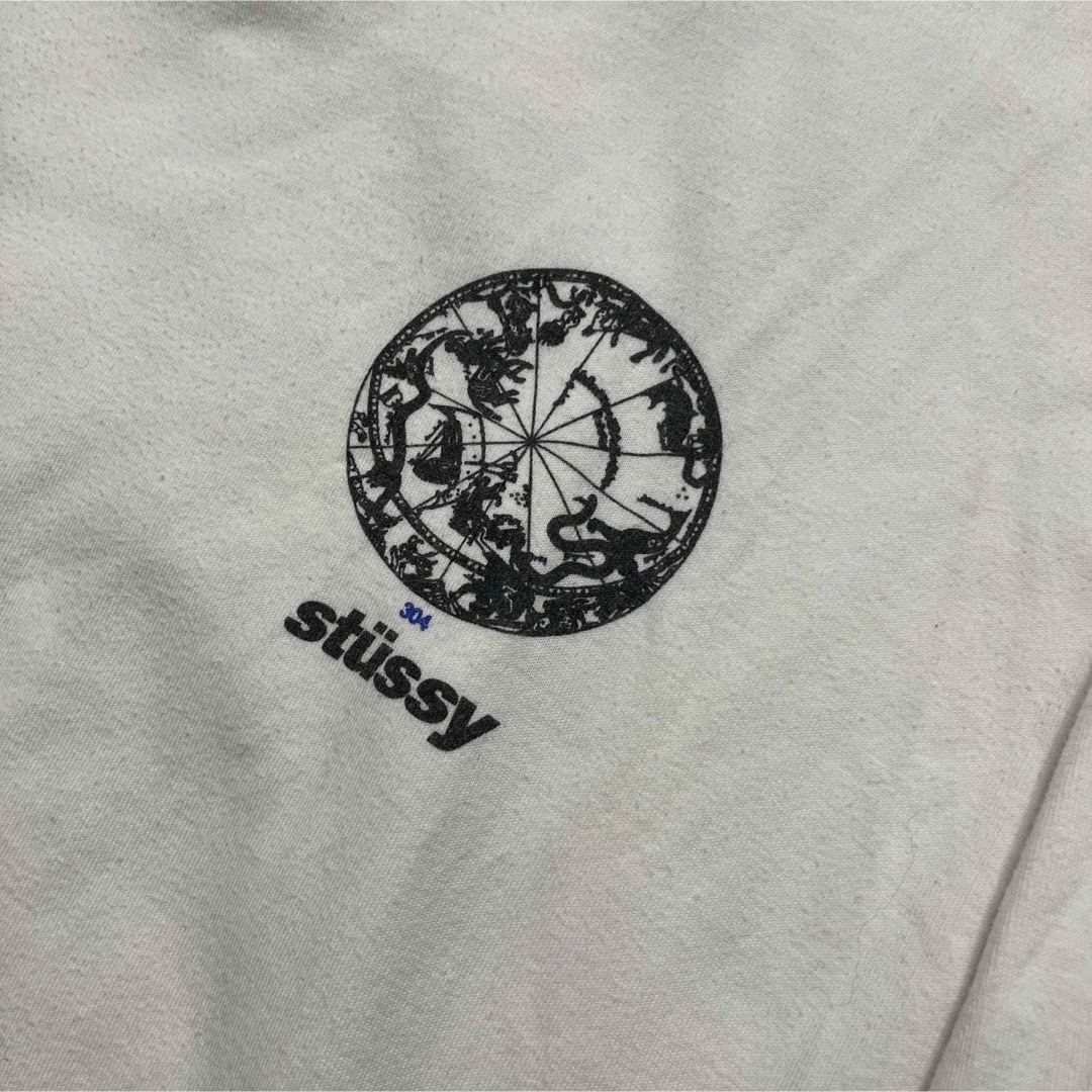 STUSSY(ステューシー)のXLサイズ Stüssy Spirit Guide 蝶 ボブマーリン風 ロンT メンズのトップス(Tシャツ/カットソー(七分/長袖))の商品写真