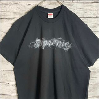 【超人気デザイン】Supreme スモークロゴ 即完売 入手困難 Tシャツ 煙